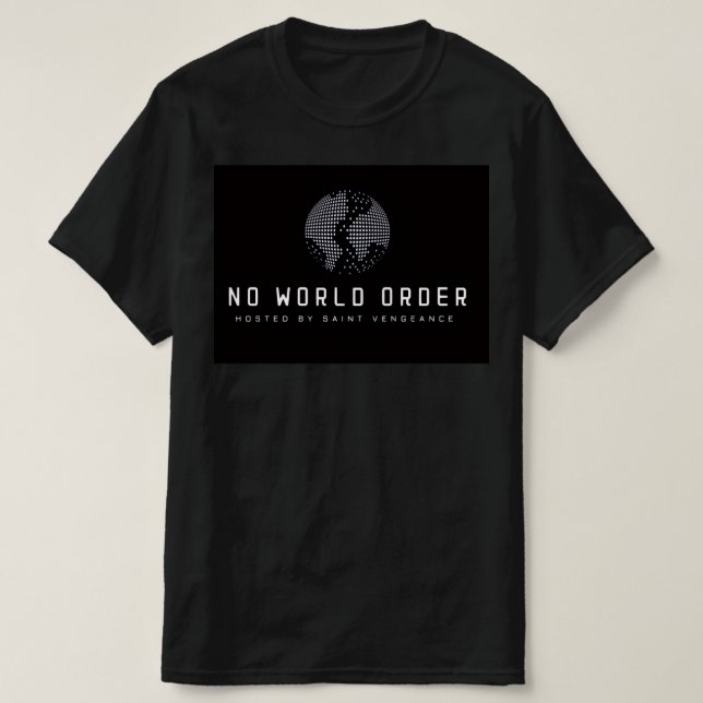 T-SHIRT PAS D'ORDRE MONDIAL (Design devant)