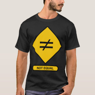 T-shirt Pas égal