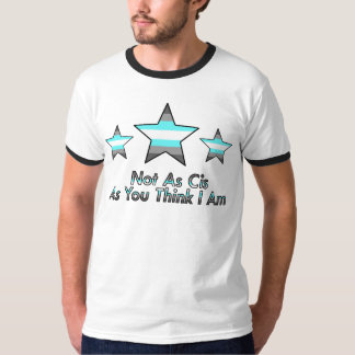 T-shirt "Pas en tant que" chemise cis de Demiboy