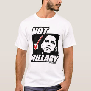 T-shirt Pas Hillary pour le président