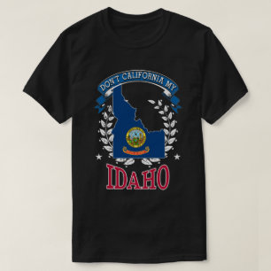 T-shirt Pas la Californie MY Idaho