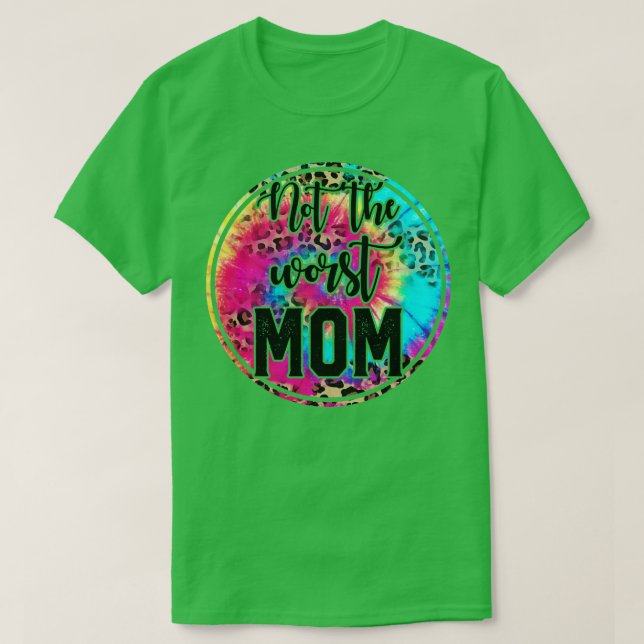 T-shirt Pas la pire maman (Design devant)