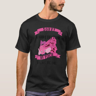 T-shirt Pas Le Temps Que Mon Poisson Me Dit Quoi Que Ce So
