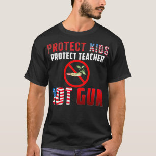 T-shirt Pas les armes à feu protéger les enfants protéger 