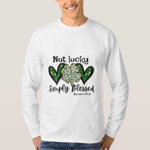 T-shirt Pas Lucky, Simplement Béni Lucky Charm St Patrick