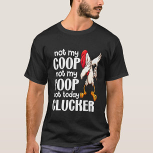 T-shirt Pas ma coopérative, pas mes excréments Citation d'