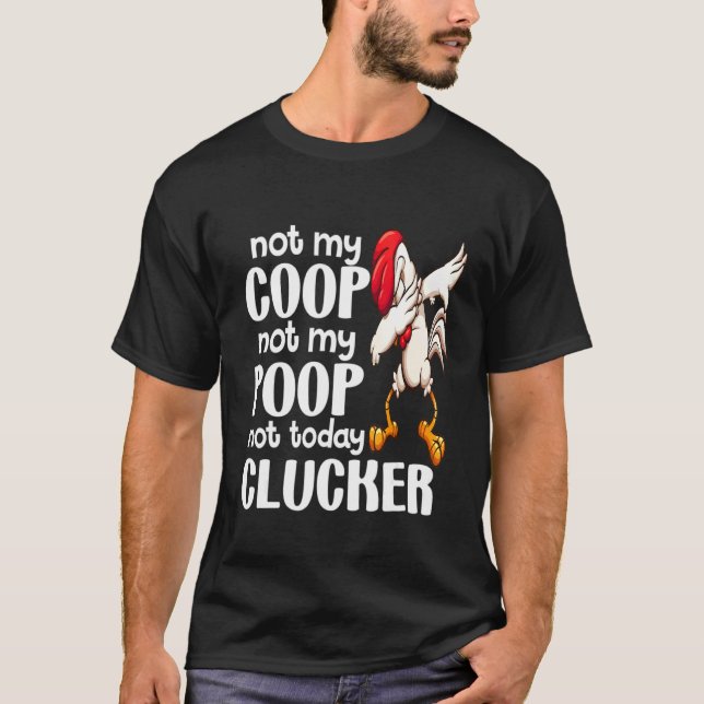 T-shirt Pas ma coopérative, pas mes excréments Citation d' (Devant)