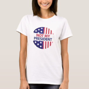 T-shirt Pas mon président