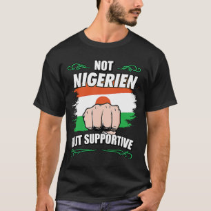 T-shirt Pas Nigerien mais Voyage de soutien Tourist Nigeri