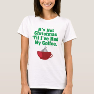 T-shirt Pas Noël jusqu'au café