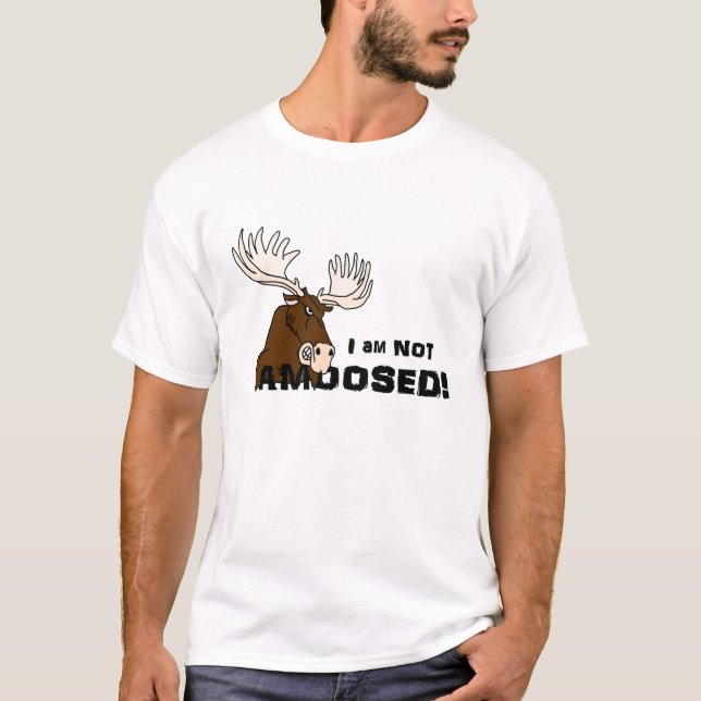 T-shirt Pas orignaux fâchés d'Amoosed (Devant)