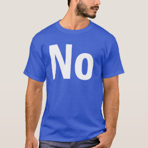 T-shirt Pas pas aucun