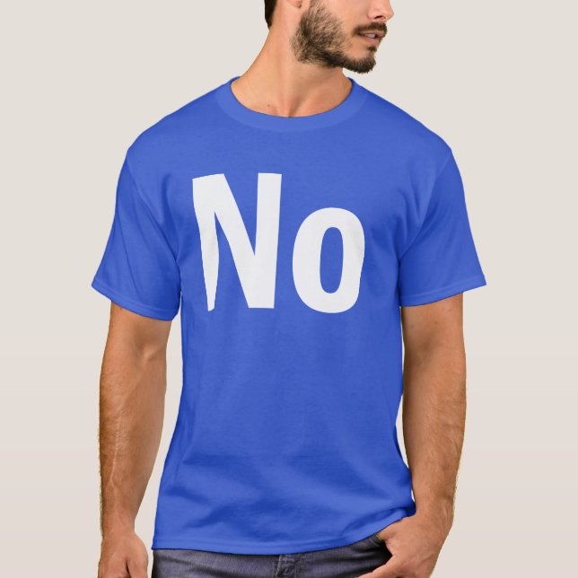 T-shirt Pas pas aucun (Devant)