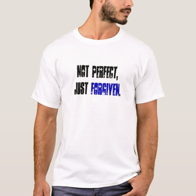 T-shirt Pas perfectionnez juste | indulgent citation (Devant)