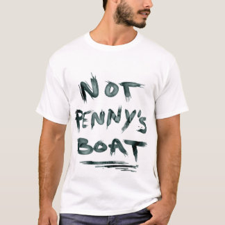T-shirt Pas pièce en t de citation du bateau du penny