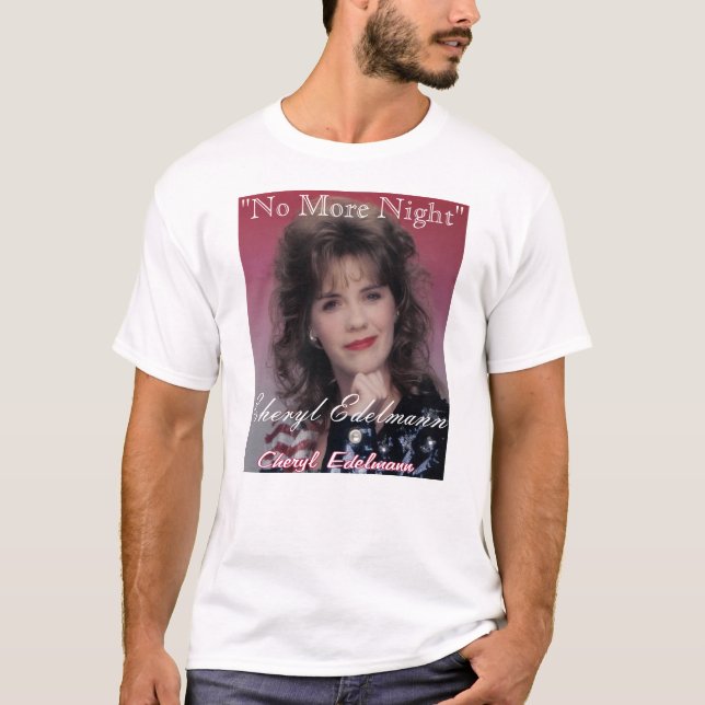 T-shirt Pas plus de nuit - Cheryl Edelmann (Devant)