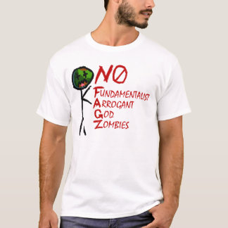 T-shirt pas plus de zombis