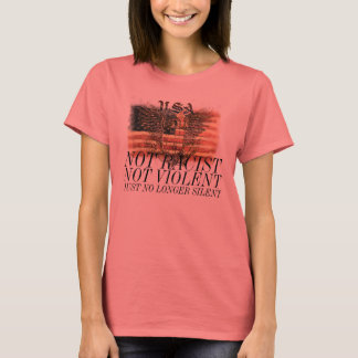 T-shirt Pas Raciste Pas Violent Juste Plus Silencieux