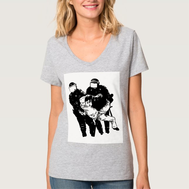 T-shirt Pas Sans Un Combat (Devant)