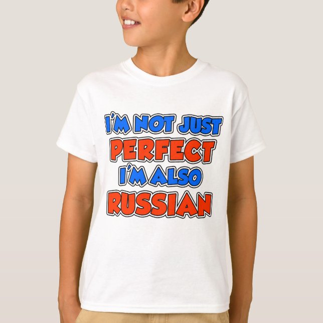 T-shirt Pas seulement le russe parfait (Devant)