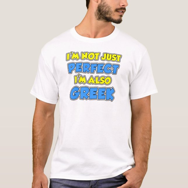 T-shirt Pas seulement parfait Grec (Devant)