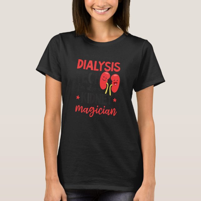 T-shirt Pas seulement Tech aussi Magicien Dialyse Tech (Devant)