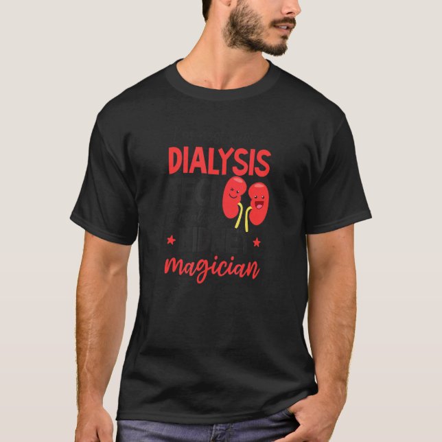 T-shirt Pas seulement Tech aussi Magicien Dialyse Tech (Devant)