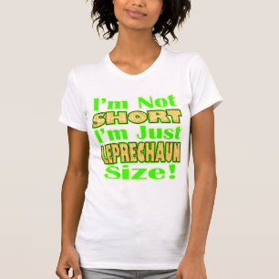 T-shirt Pas short, juste taille de lutin