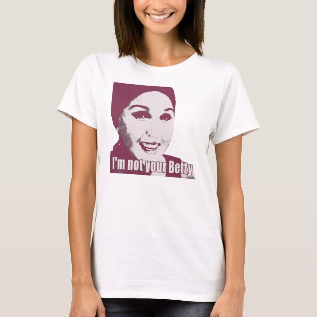 T-shirt Pas ton Betty Sweet (Devant)