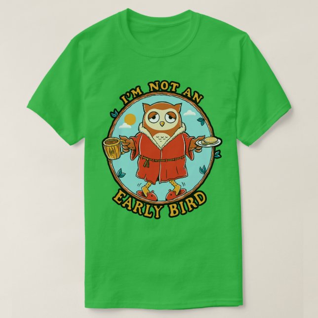 T-shirt Pas tôt (Design devant)