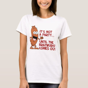T-shirt Pas Un Bratwurst De Parti