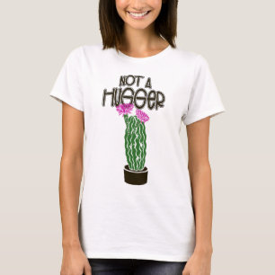 T-shirt Pas un cactus drôle de hugger introverts