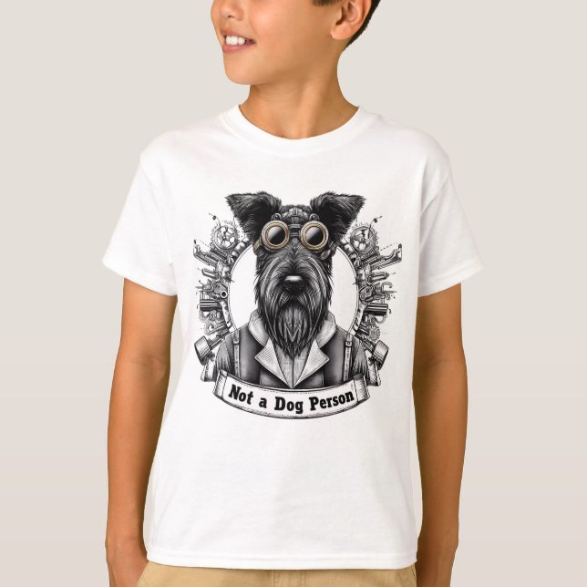 T-shirt Pas un chien 02 (Devant)