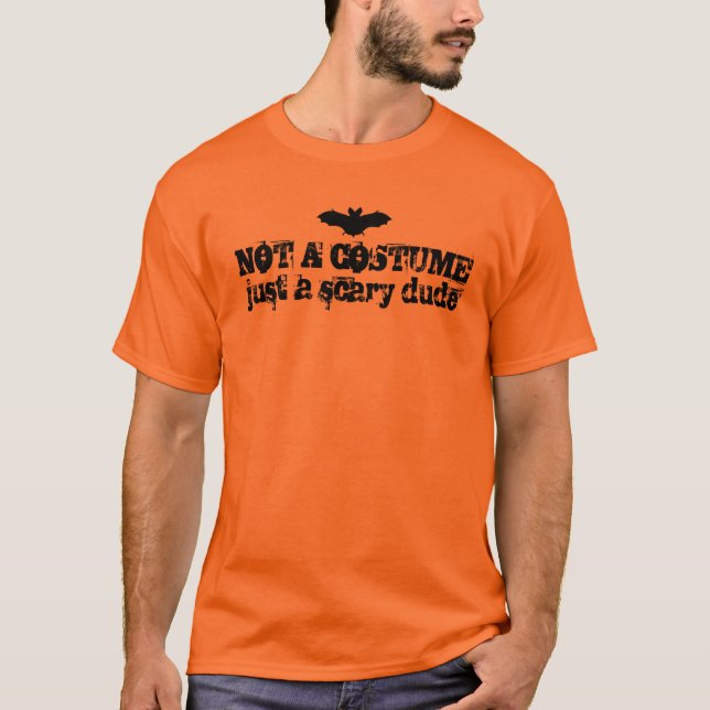 T-shirt Pas un costume (Devant)