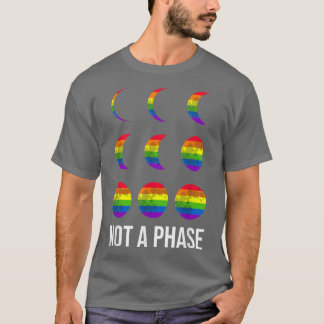 T-shirt Pas un mois de fierté de phase LGBTQ+ LGBT