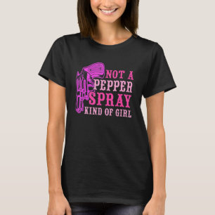 T-shirt Pas Un Spray De Poivre Type Fille Drôle Vêtement R