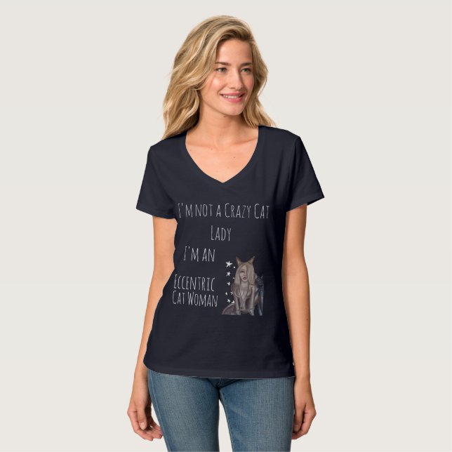 T-shirt Pas une dame folle (Devant entier)
