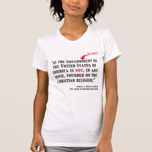 T-shirt Pas une nation chrétienne