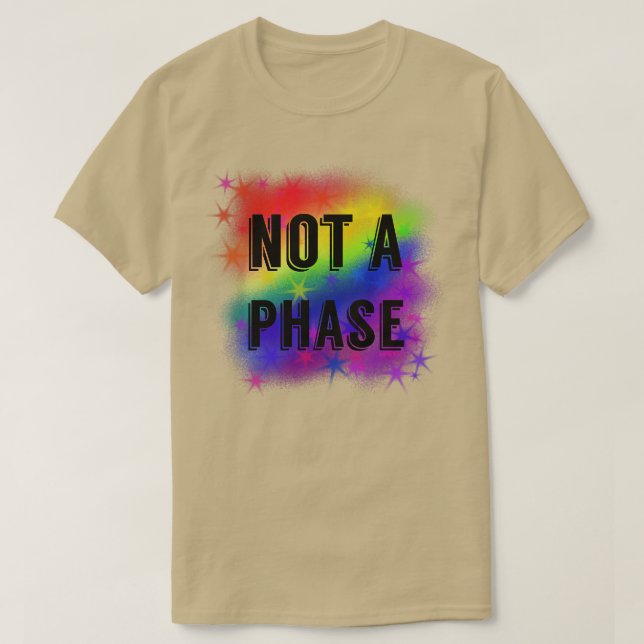 T-shirt Pas une phase (Design devant)