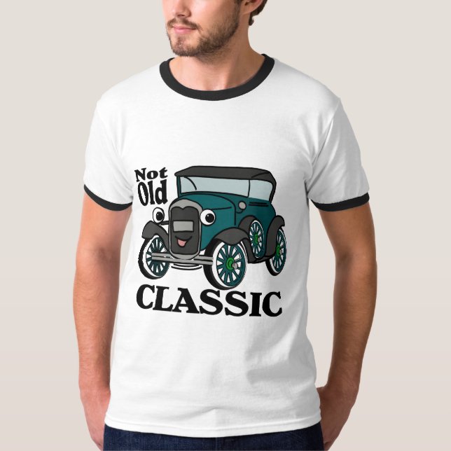 T-shirt Pas Vieille Voiture Classique / Antique (Devant)