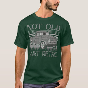 T-shirt Pas Vieux Juste Rétro Amusant Vintage Ramassage Ro