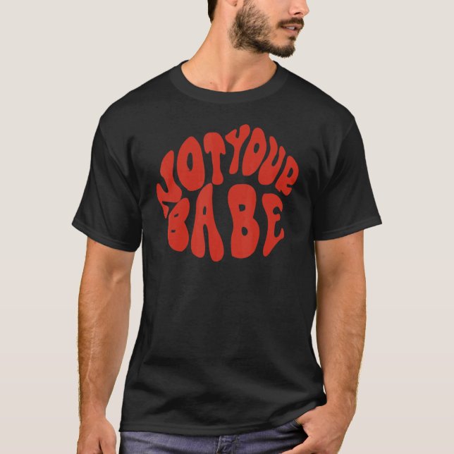 T-shirt Pas Vos Lèvres Bébé Sassy Simple Et Puissant (Devant)