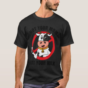 T-shirt Pas Votre Activisme Végan Végétarien Vegan Mince L