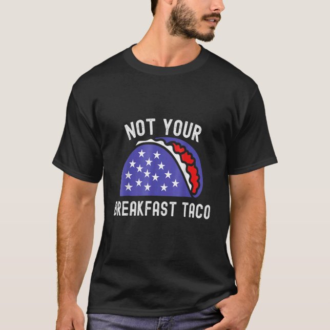 T-shirt Pas Votre Petit Déjeuner Taco 86 (Devant)