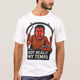 T-shirt Pas vraiment mon tempo