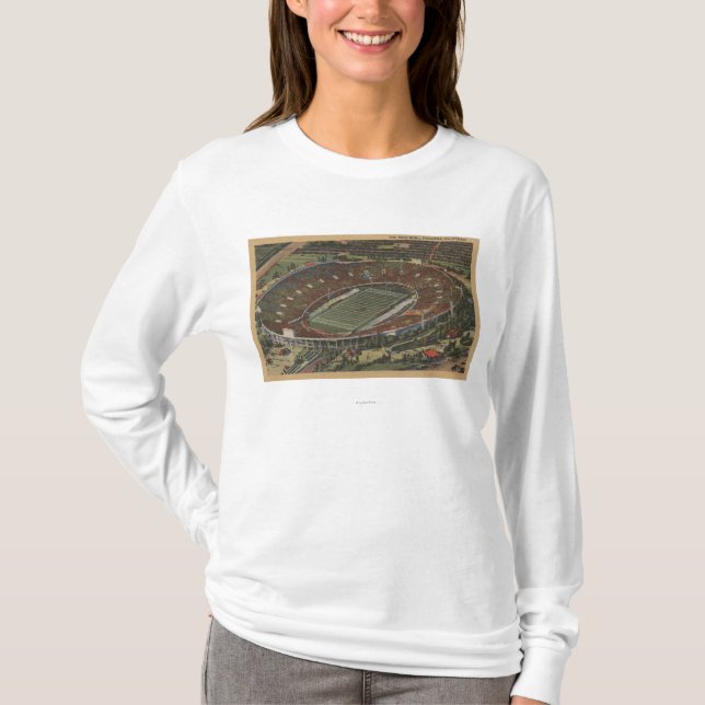 T-shirt Pasadena, la Californie - le Rose Bowl (Devant)