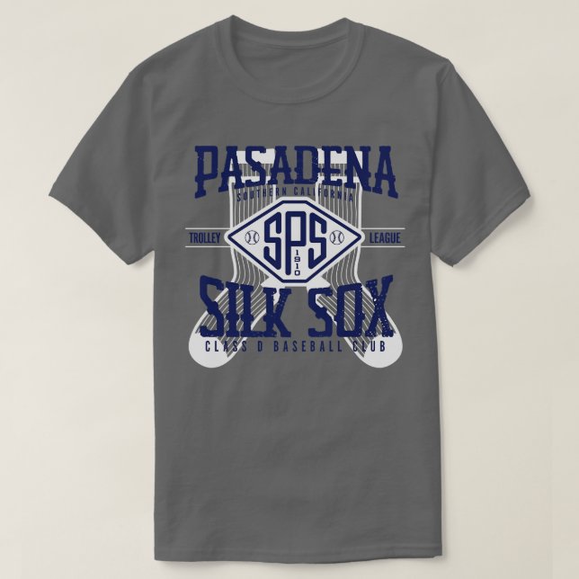 T-shirt Pasadena Sox en soie (Design devant)