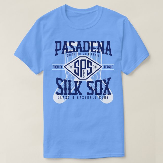 T-shirt Pasadena Sox en soie (Design devant)