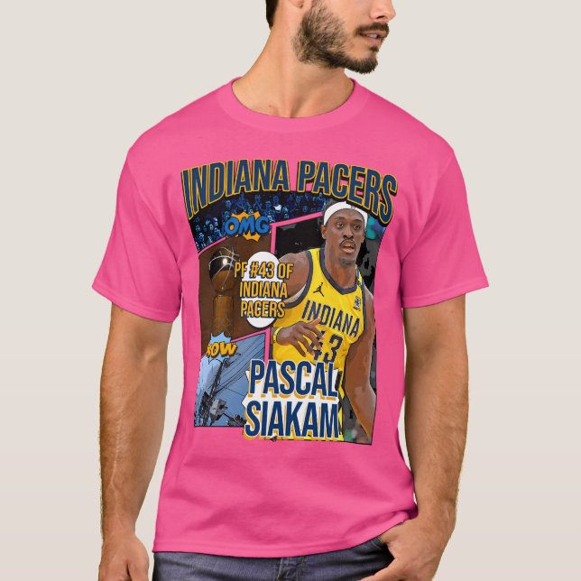 T-shirt Pascal Siakam Basketball Pacs d'art 1 (Devant)