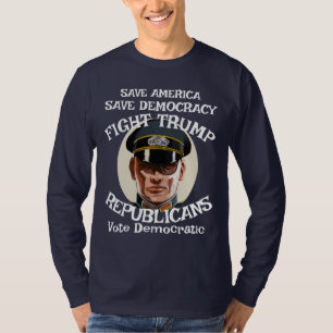 T-shirt PasDeTrump Parti Républicain Grad Retraite Mariage